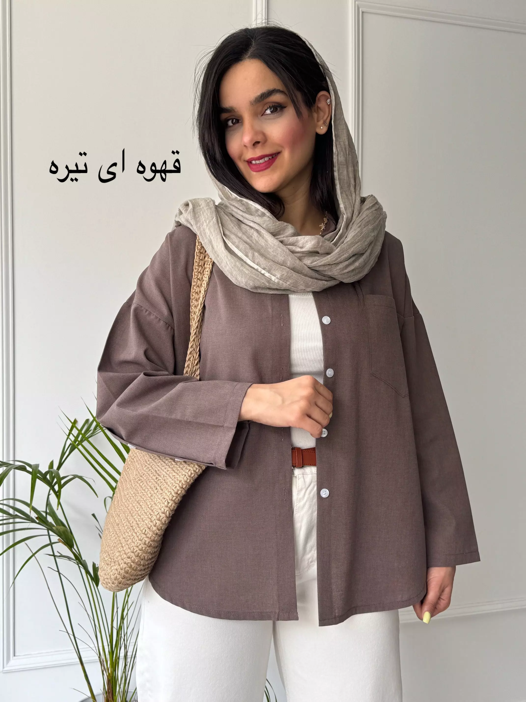مانتو شومیزی ستین